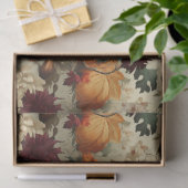 Bloemen Thanksgiving  Patroon (8) Tissuepapier (Geschenk)