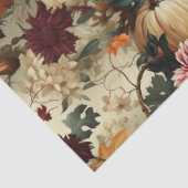 Bloemen Thanksgiving  Patroon (8) Tissuepapier (Detail)