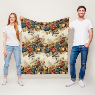 Bloemen Thanksgiving Patroon (9) Fleece Deken