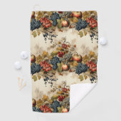 Bloemen Thanksgiving  Patroon (9) Golfhanddoek (Insitu)