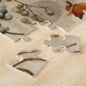 Bloemen Thanksgiving Patroon (9) Legpuzzel (Zijkant)