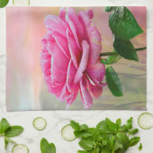 Bloemen Theedoek (Gevouwen)