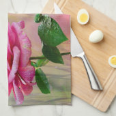 Bloemen Theedoek (Quarter Fold)
