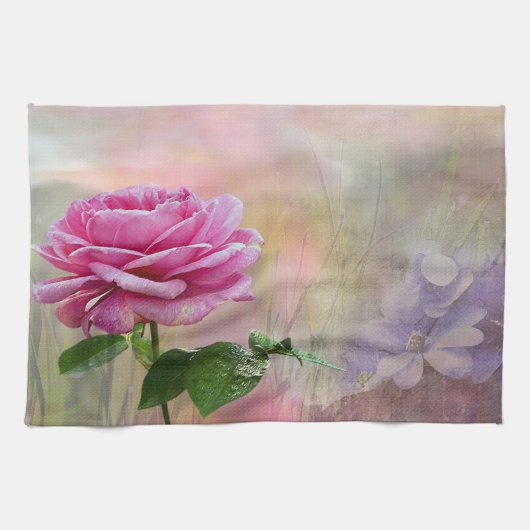 Bloemen Theedoek (Horizontaal)