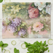  bloemen theedoek (Gevouwen)