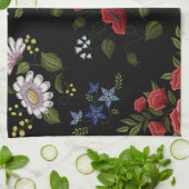 Bloemen Theedoek (Gevouwen)