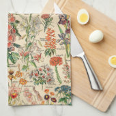  bloemen theedoek (Quarter Fold)