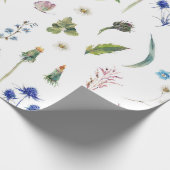  Bloemen Thistle Dragonfly Design Cadeaupapier (Hoek)