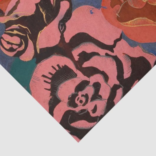 bloemen tissuepapier (Detail)