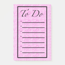 Bloemen To Do Lijst Post-it Briefjes Post-it® Notes