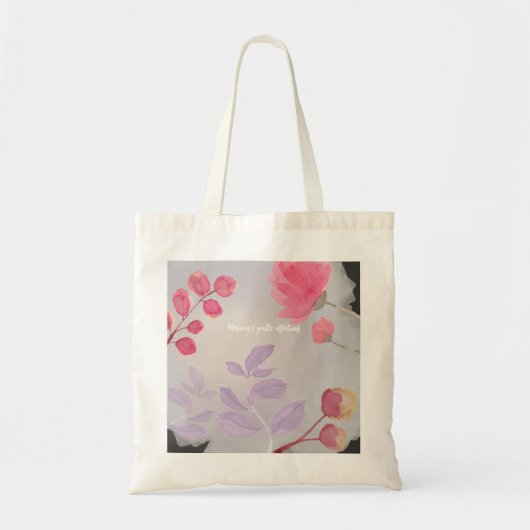 Bloemen Tote Bag (Voorkant)