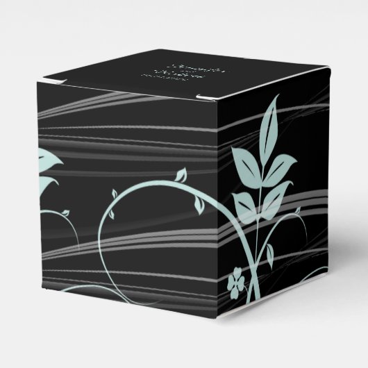  Bloemen Trim Bruiloft Favor Box Bedankdoosjes (Voorkant Zijde)