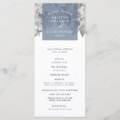 Bloemen Trouwprogramma | leisteen Programma (Voorkant)