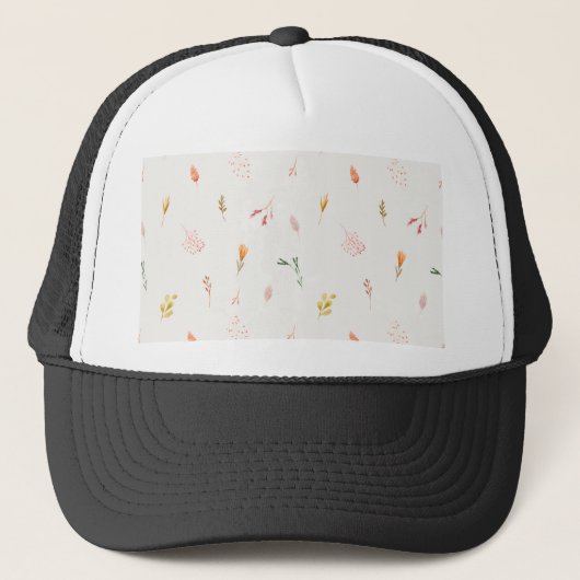 bloemen trucker pet (Voorkant)