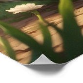 *~* Bloemen Tuin Poes Kat 5:4 Katachtige Kitten Poster (Hoek)