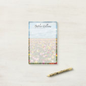 Bloemen | Tulpen Willamette Valley Oregon Post-it® Notes (Op bureau)