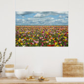 Bloemen | Tulpen Willamette Valley Oregon Poster (Keuken)