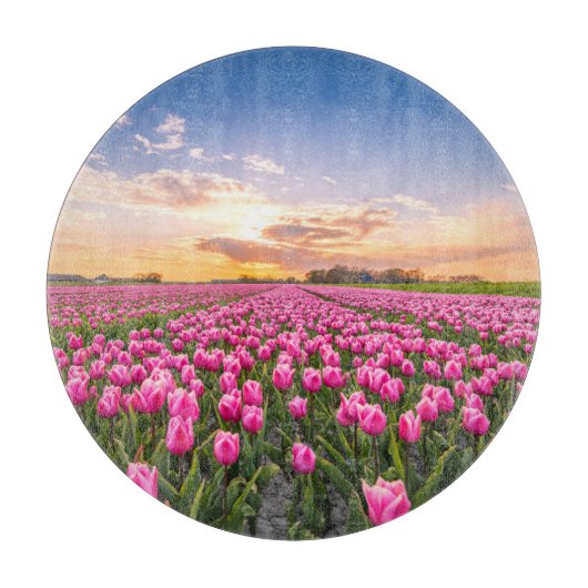 Bloemen | Tulpen Zuid-Holland, Nederland Snijplank (Voorkant)