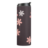 Bloemen Tumbler Thermosbeker (Gedraaid links)