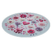 Bloemen Valentijnsdag Hart Snijplank (Hoek)