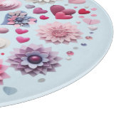 Bloemen Valentijnsdag Hart Snijplank (Hoek)