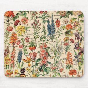 bloemen van Adolphe Millot Muismat