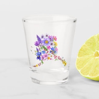 Bloemen van Alaska Shot Glas