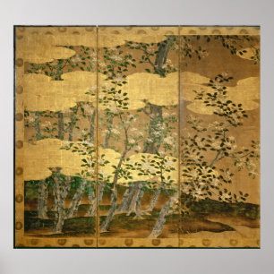 Bloemen van Camellias Poster