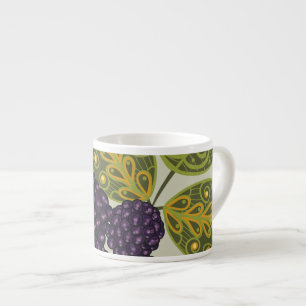 Bloemen van de Bloem van het fruit Koele Leuke Espresso Kop