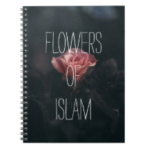 bloemen van de islam notitieboek muslimah islamiti
