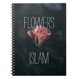 bloemen van de islam notitieboek muslimah islamiti