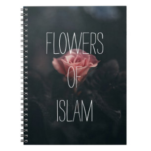 bloemen van de islam notitieboek muslimah islamiti