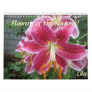 Bloemen van de Kalender van Seizoenen