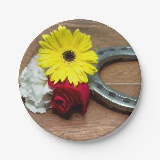 Bloemen van de Triple Crown Papieren Bordje