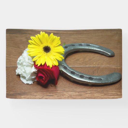 Bloemen van de Triple Crown Spandoek (Horizontaal)