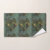 bloemen van Gogh - mandje van Pansies Bad Handdoek (Handdoek)