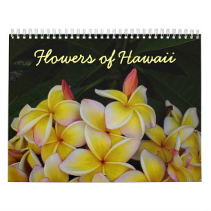 Bloemen van Hawaii Kalender