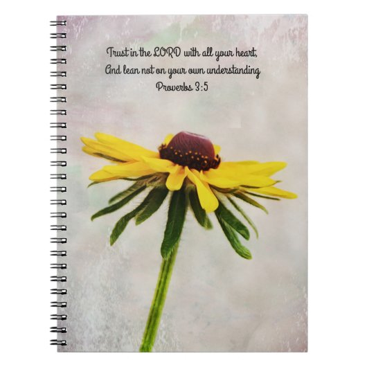 Bloemen van het Faith Promise Prayer Notitieboek (Voorkant)