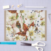  bloemen van landvogels tissuepapier (Craft)