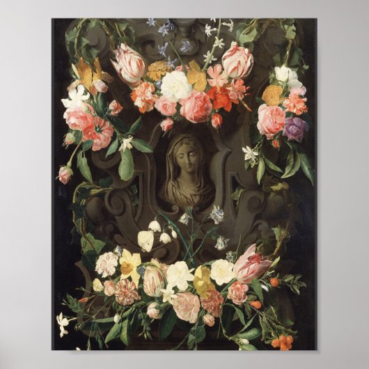 Bloemen van Maria Heilige Kunst Poster (Voorkant)