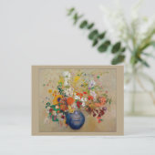 Bloemen van Odilon Redon Briefkaart (Staand voorkant)