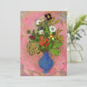 Bloemen, van Odilon Redon Kaart (Staand voorkant)