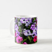  bloemen van petunia koffiemok (Voorkant links)