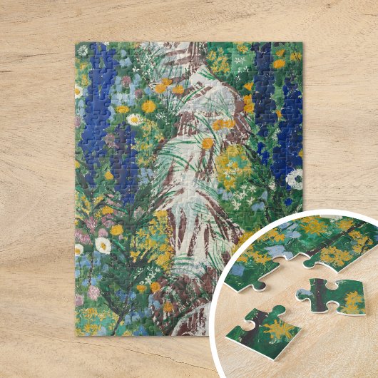 Bloemen van The Stream | August Babberger Legpuzzel