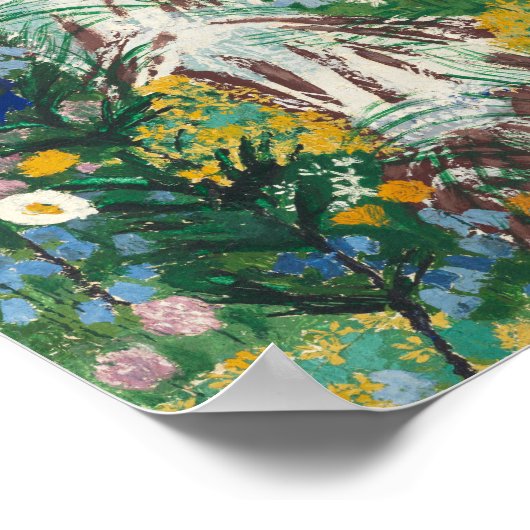 Bloemen van The Stream | August Babberger Poster (Hoek)