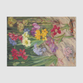 Bloemen van Tulbagh, Zuid-Afrika door Marianne Nor Tissuepapier