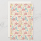 Bloemen, vassen en flessen briefpapier (Voorkant / Achterkant)