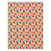 Bloemen, vassen en flessen tafelkleed (Voorkant)