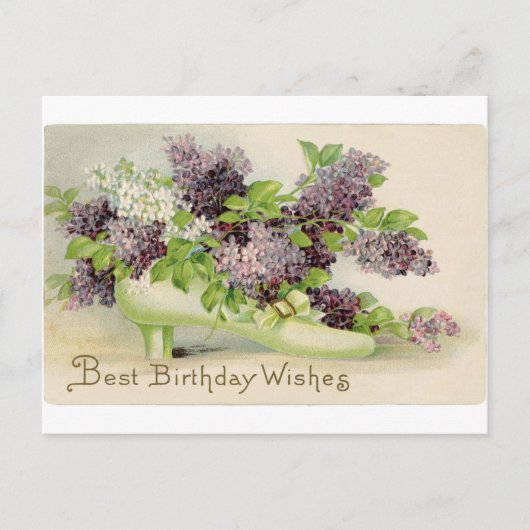 bloemen Verjaardagsfeest bloesems bloemblaadjes Briefkaart (Voorkant)