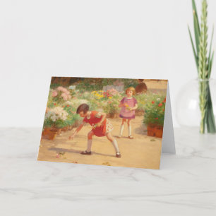 Bloemen verzamelen   Victor Gabriel Gilbert Kaart